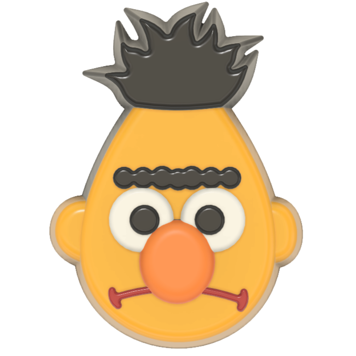 Sesame Street Characters (3D Printed)