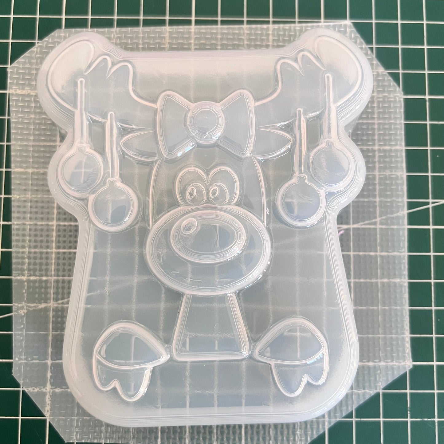 Bauble Reindeer (Vacuum Form Mould)❤️