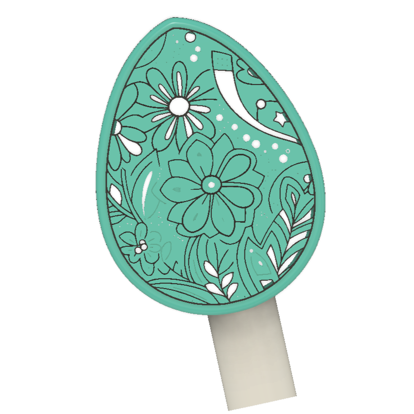 Easter Egg Style Magic Bath Bomb Wands