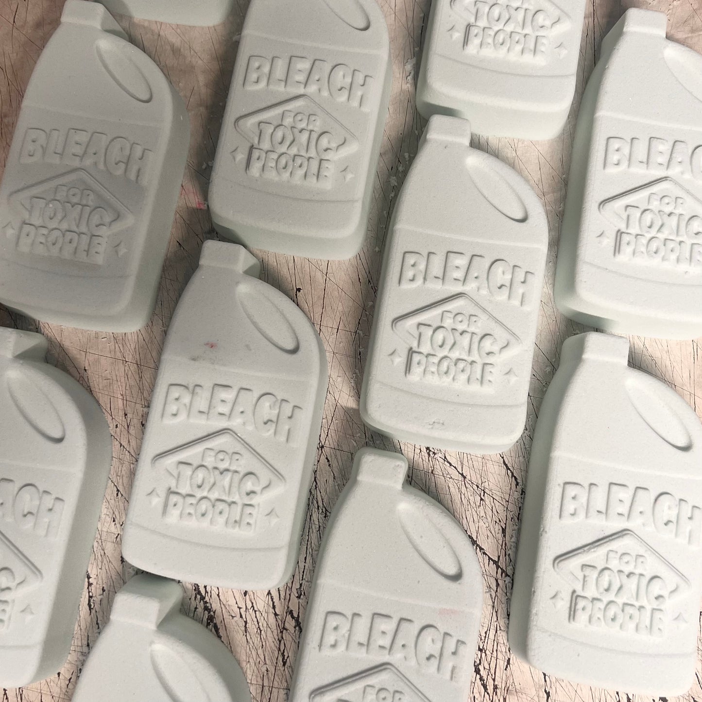 Bleach for Toxic People Bath Bomb Mould (3D Printed)