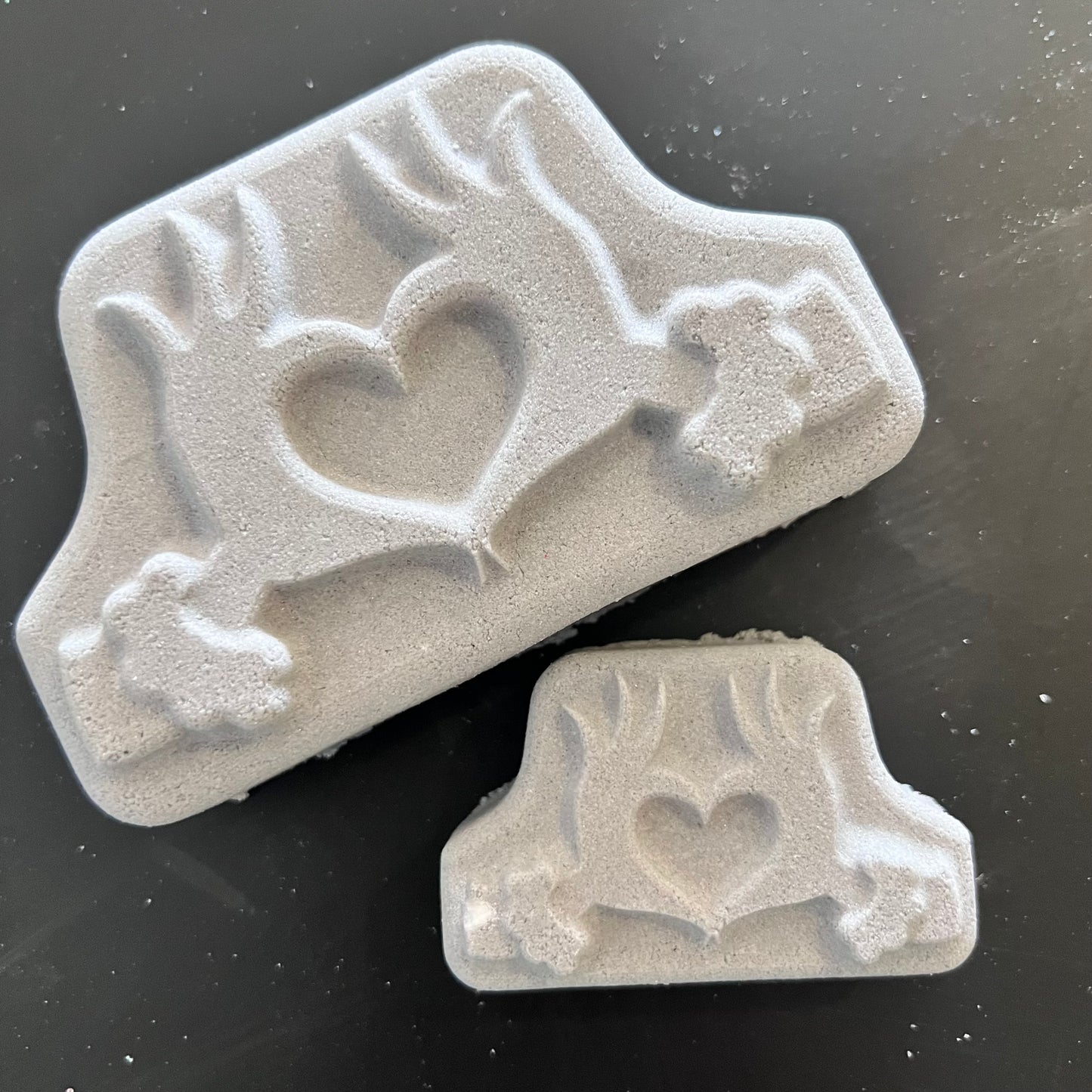 Grinch Heart Hands (Vacuum Form Mould)❤️