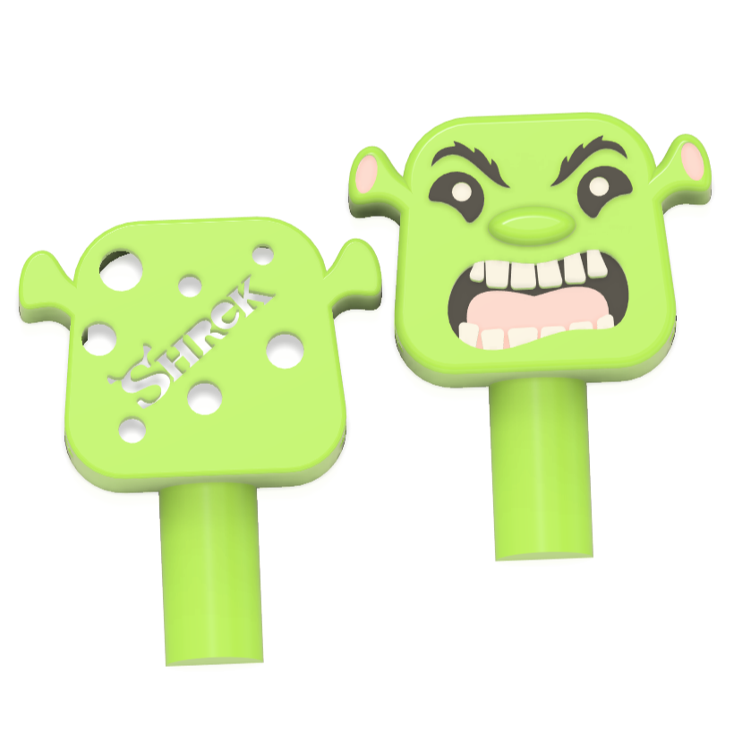 Shrek Full Colour Bath Bomb Wands 10x orx5 (3D Printed)