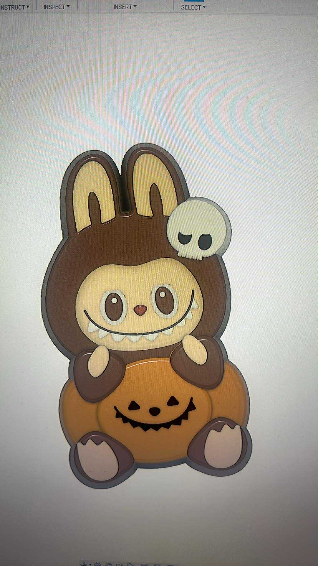Labubu Pumpkin (3D Printed)