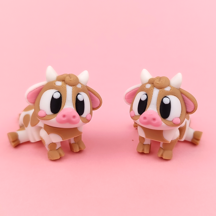 Animals you might see at the Farm Mini Articulated 3D Prints for Bath Bombs