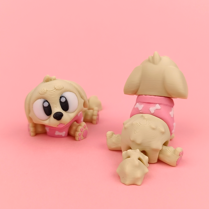 Animals you might see at the Farm Mini Articulated 3D Prints for Bath Bombs