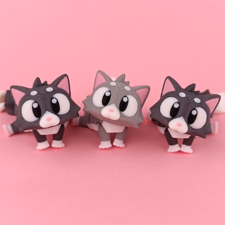 Animals you might see at the Farm Mini Articulated 3D Prints for Bath Bombs