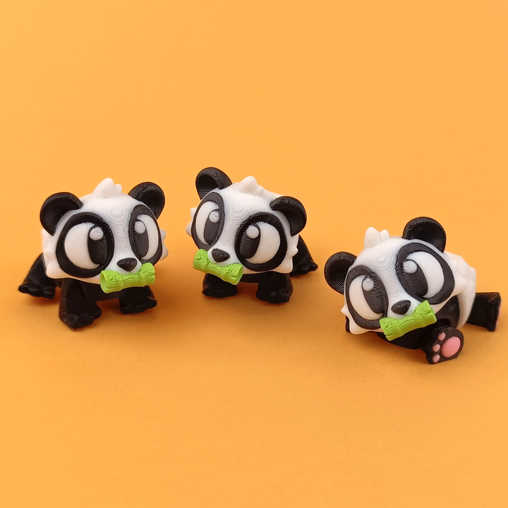 Animals you might see at the Zoo Articulated Fleci 3D prints