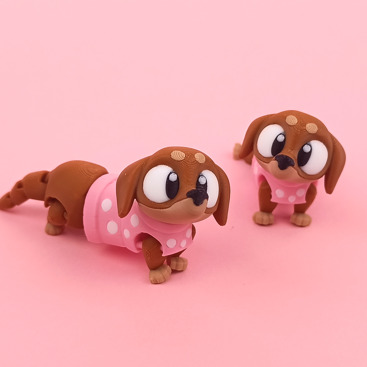 Animals you might see at the Farm Mini Articulated 3D Prints for Bath Bombs
