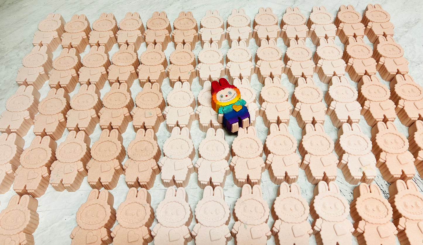 Labubu Macaron Fluffy (3D Printed)