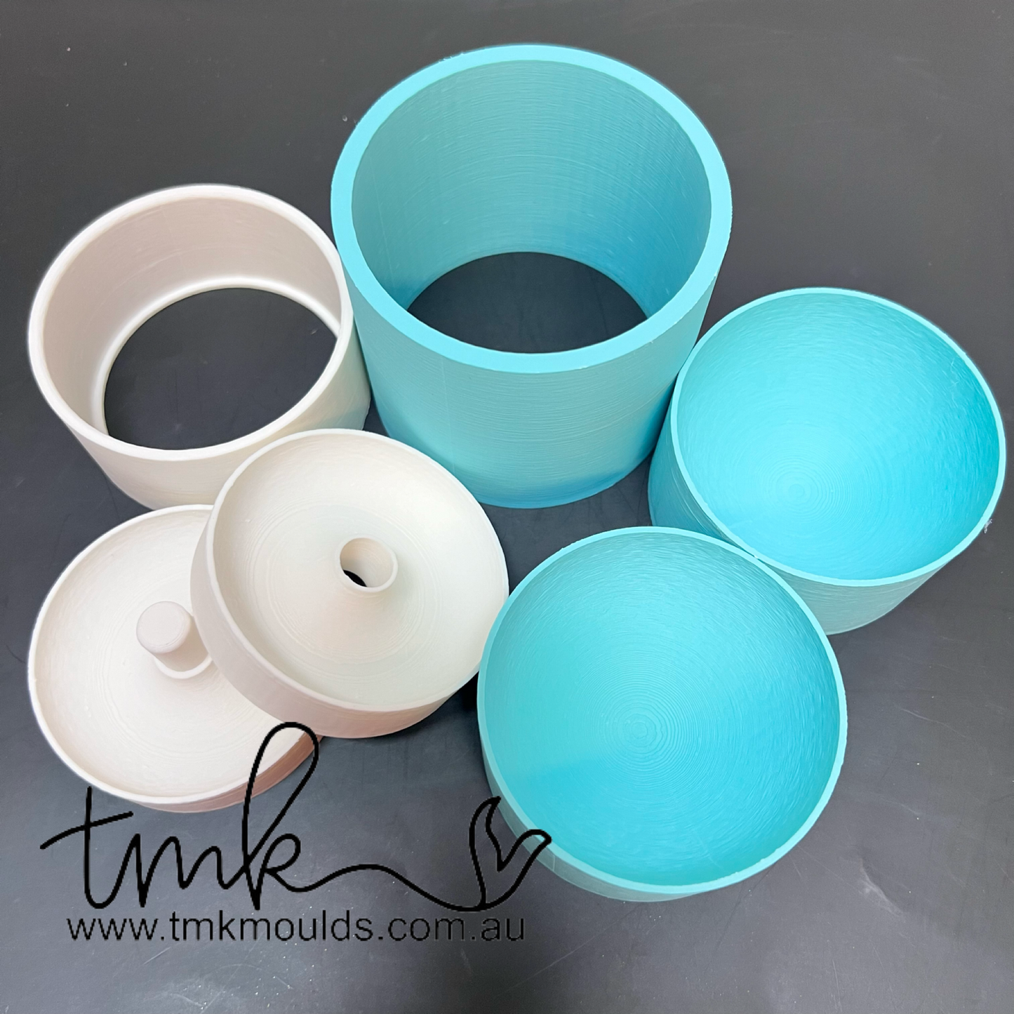 3 Piece Press Quality Moulds ROUND & DONUT