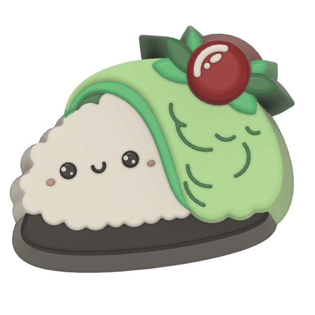 Sweet Kawaii Sushi Collection (3D Printed)