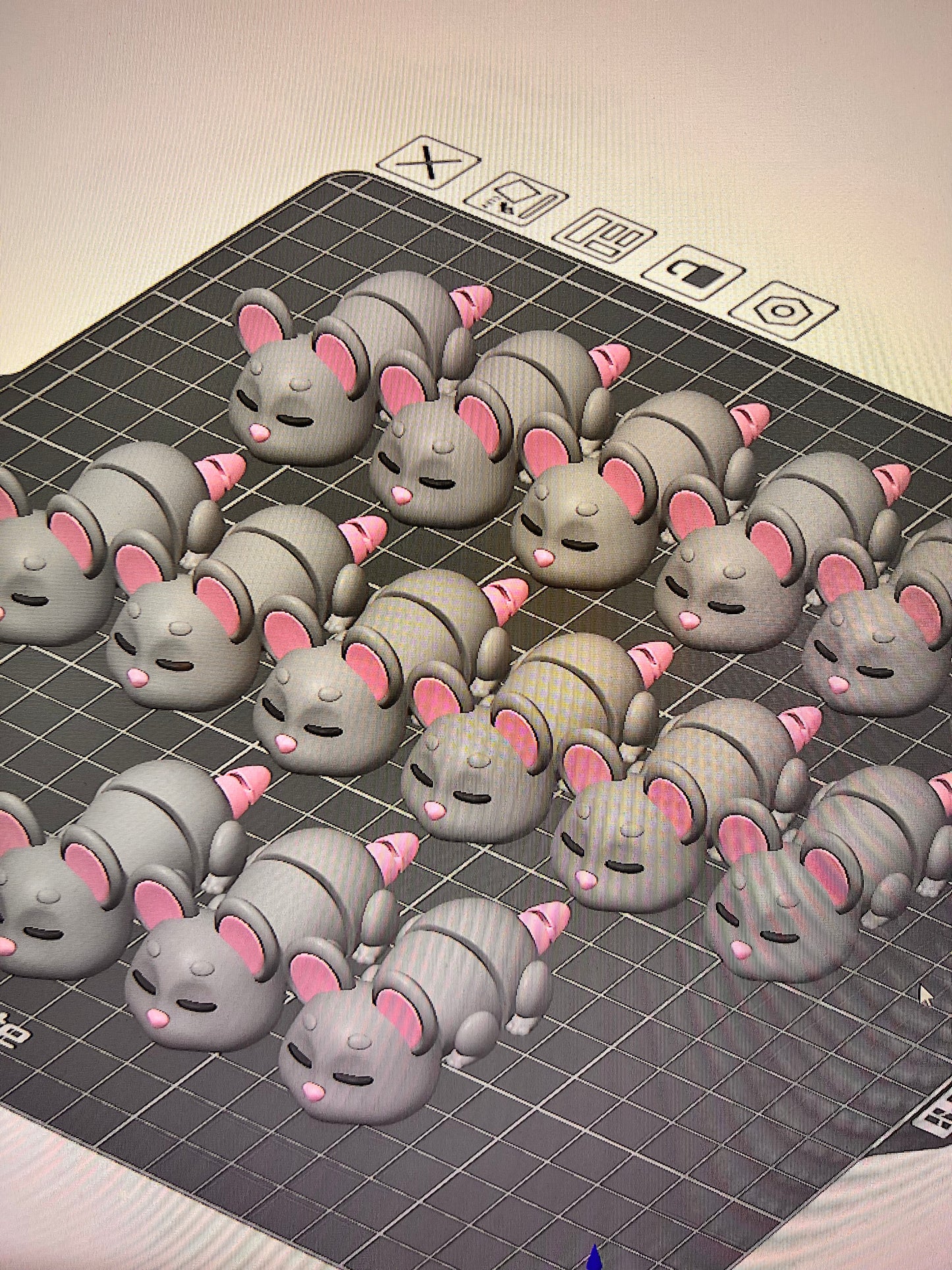 Belinda Butterfly 1, Butterfly 2, Bee, Seahorse, Mouse & Tiger