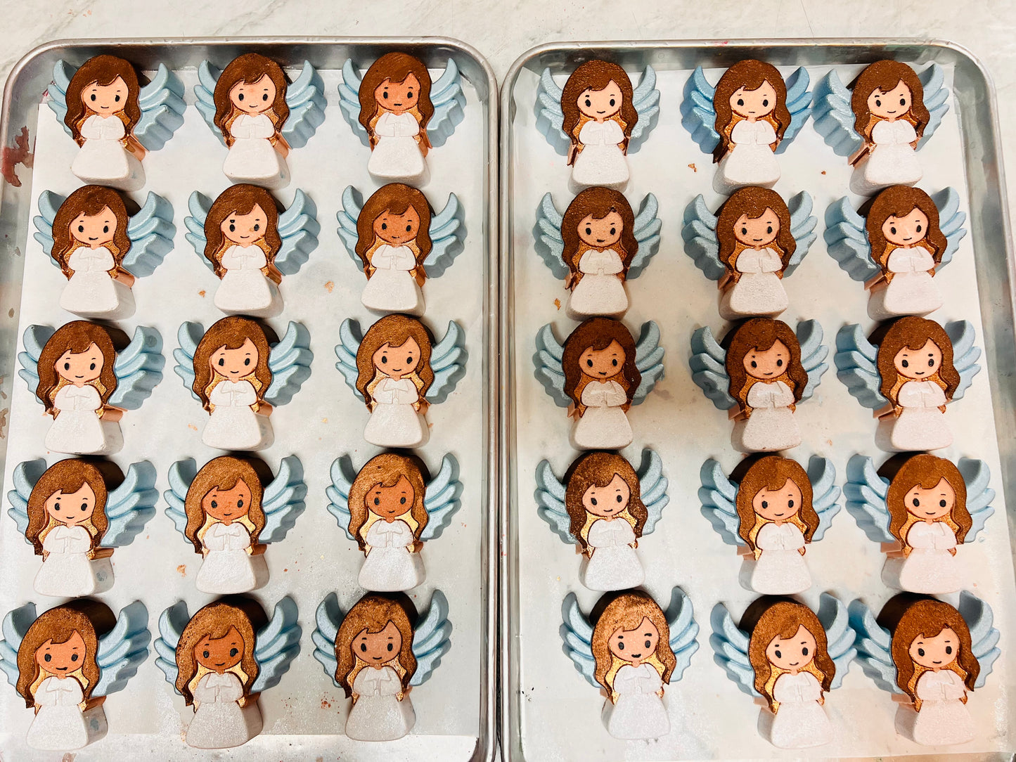 Christmas Angel Hybrid Mould Christmas 2025 (3D Printed)