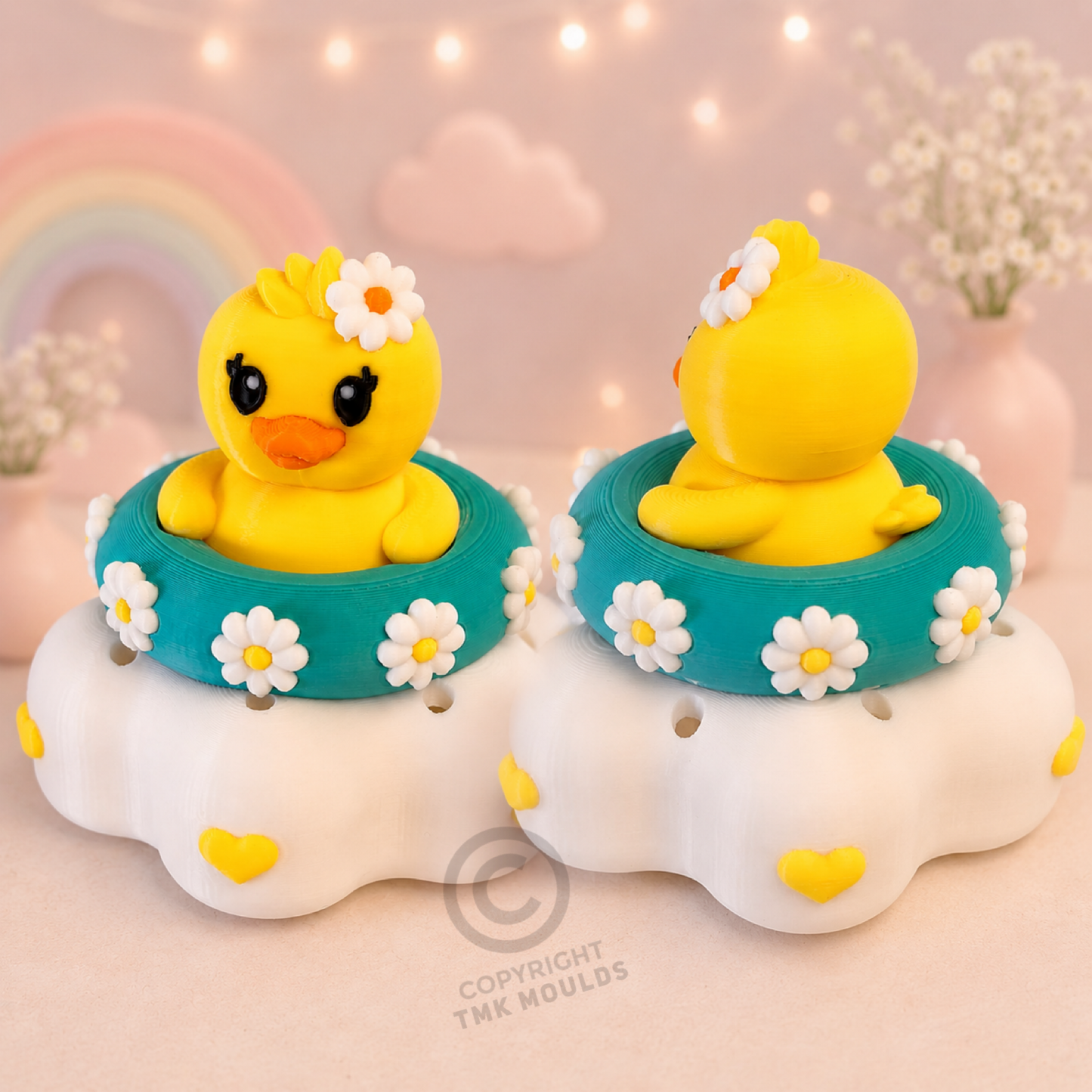 Daisy Duck Mega Float for Bath Bombs, Crumble or Mini Bombs x5