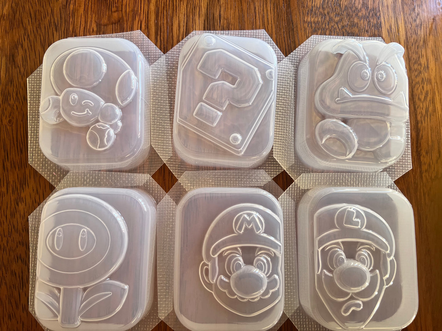 Mario & Luigi Cubes (Vacuum Form Mould)