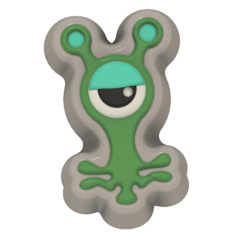 Set of Aliens and Space Vacuum Form Mould