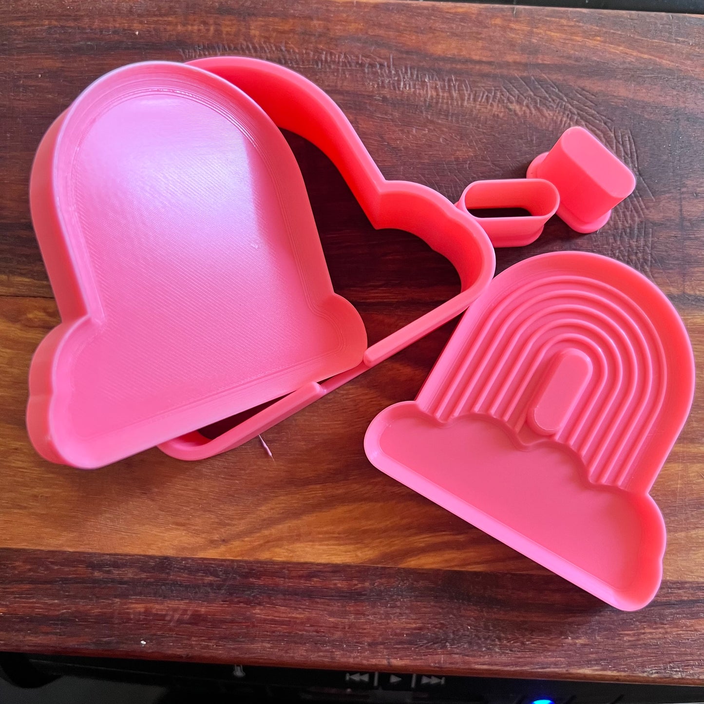 3 Piece Bubble Wand Moulds