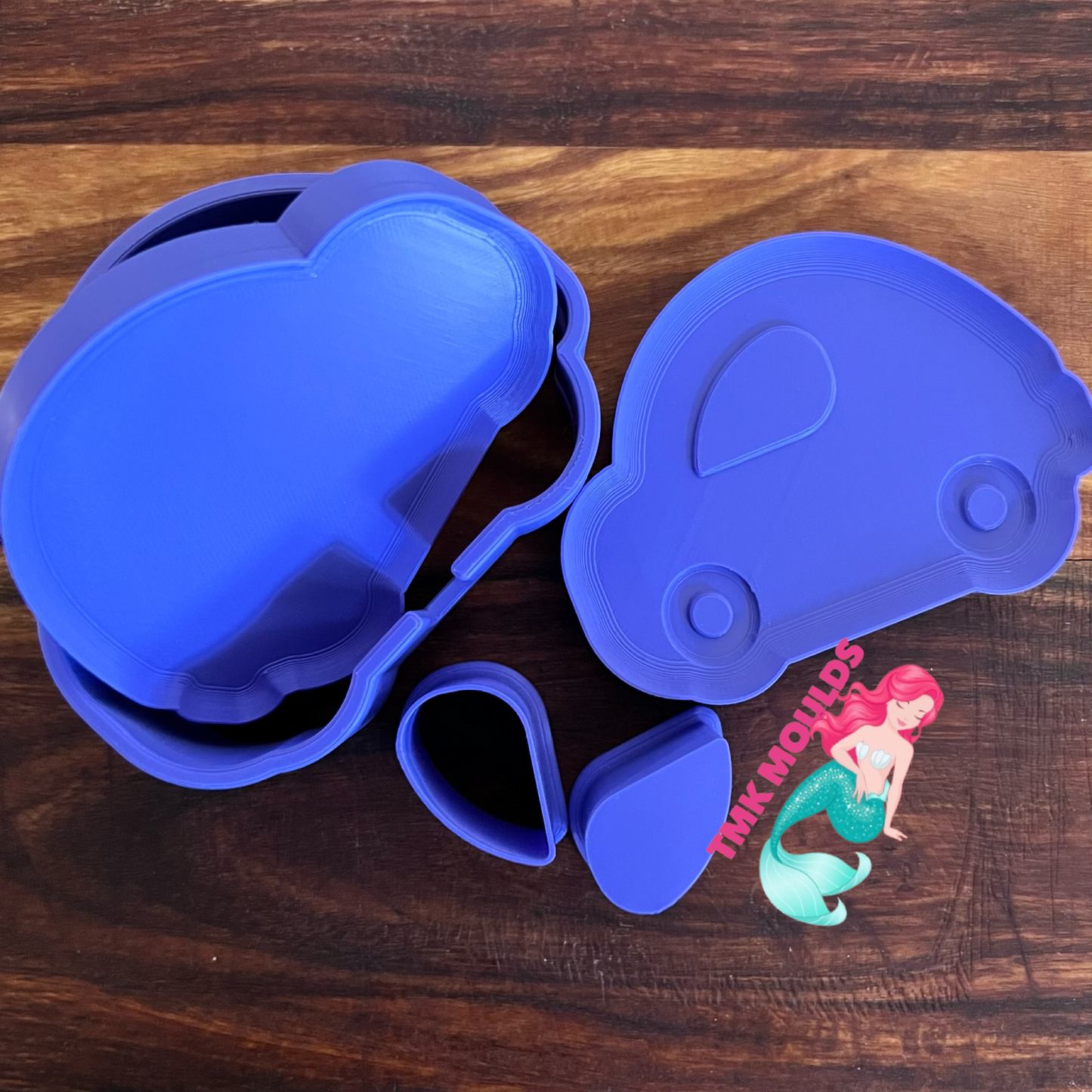 3 Piece Bubble Wand Moulds