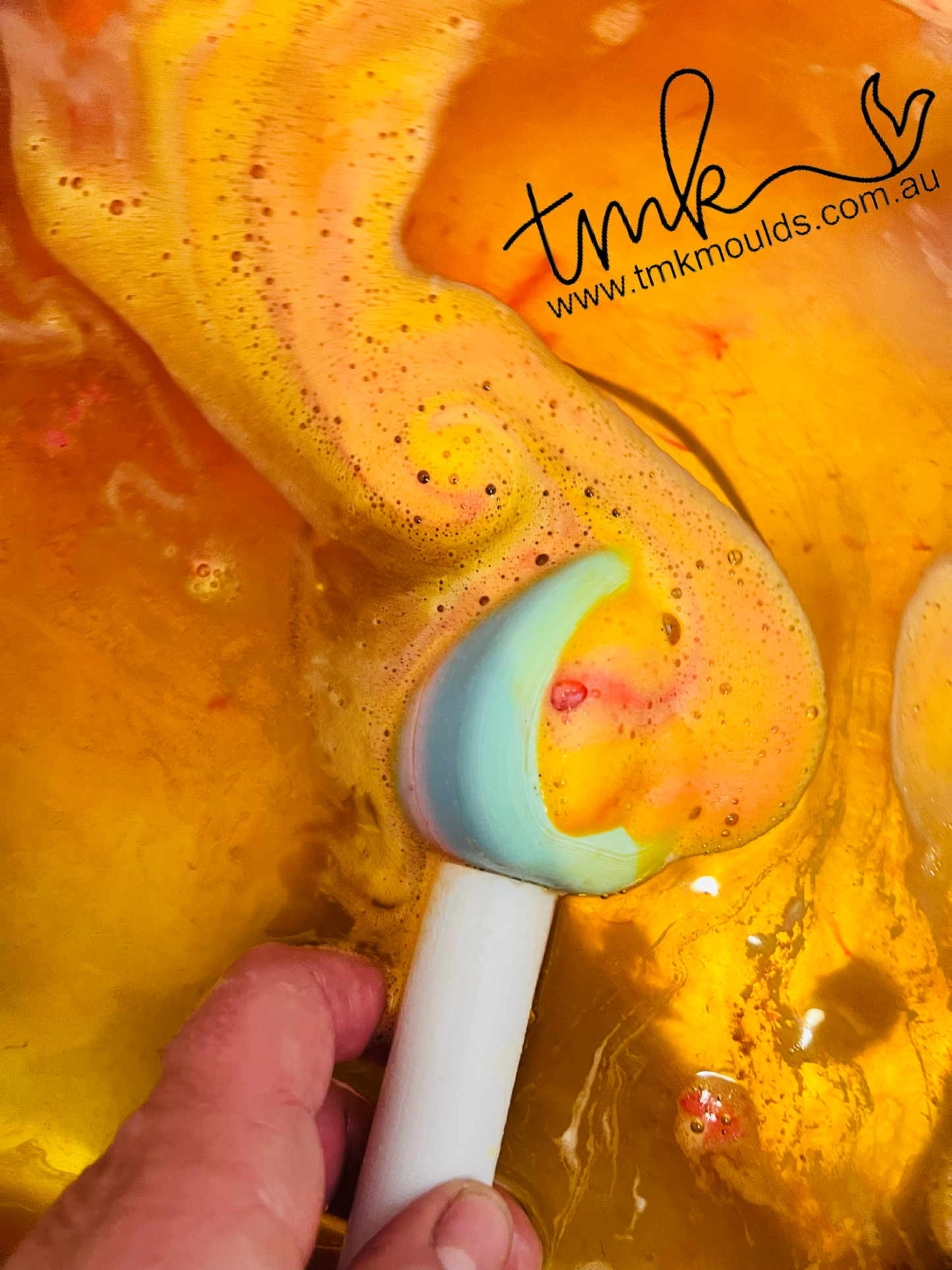 Paint Brush Style Magic Bath Bomb Wands