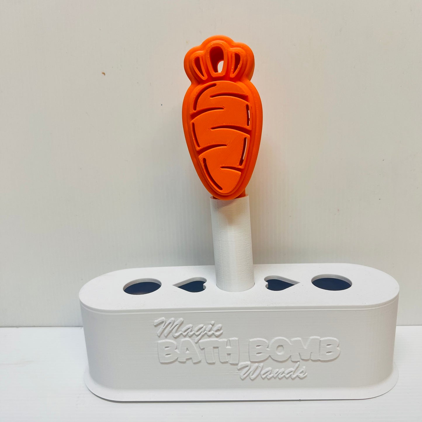 Easter Carrot Style Magic Bath Bomb Wands