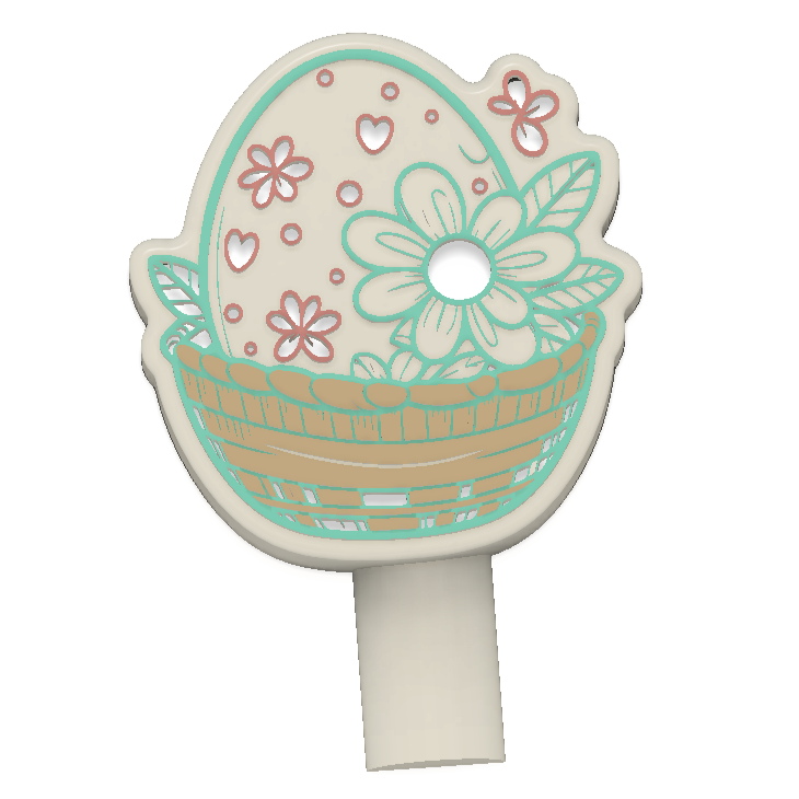 Easter Basket Style Magic Bath Bomb Wands