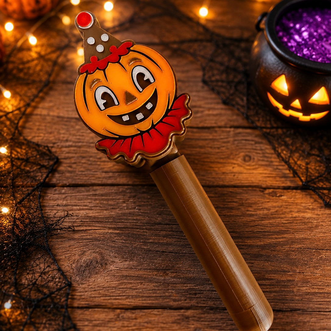 Vintage Pumpkin Bath Bomb Wands STL