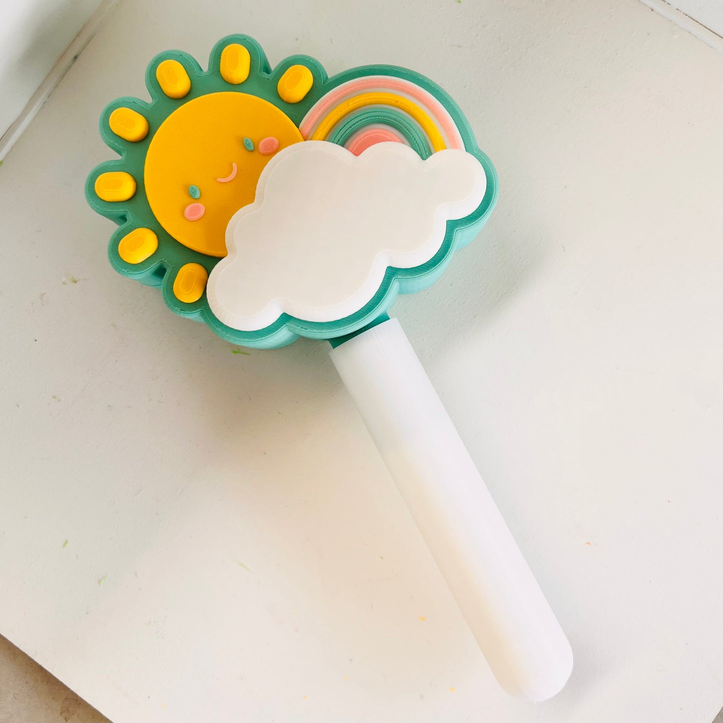 Full Colour Happy Garden Magic Bath Bomb Wands