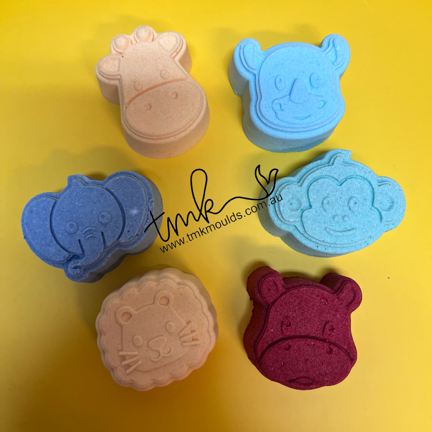 Safari Animals Toddler Moulds and Plungers
