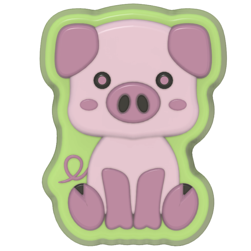 (Vacuum Form Mould) Farm Series of 12 Moulds
