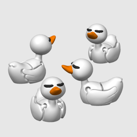 Animals you might see at the Farm Mini Articulated 3D Prints for Bath Bombs