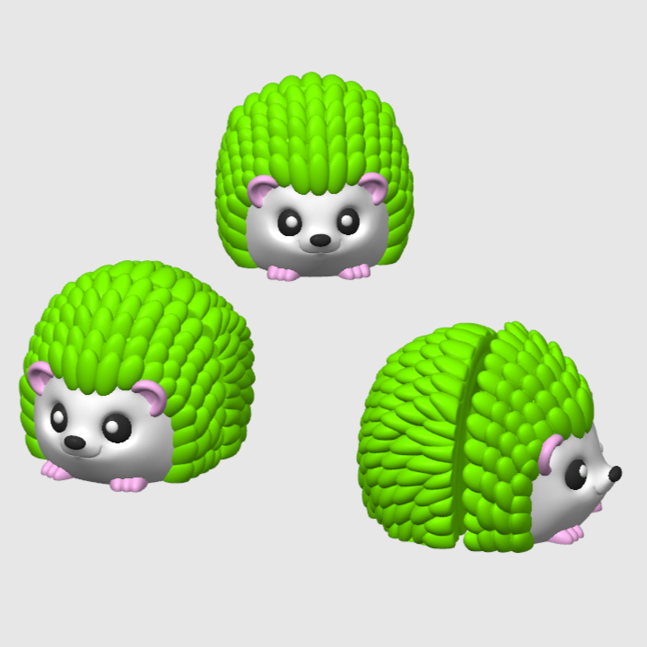 Animals you might see at the Zoo Articulated Fleci 3D prints