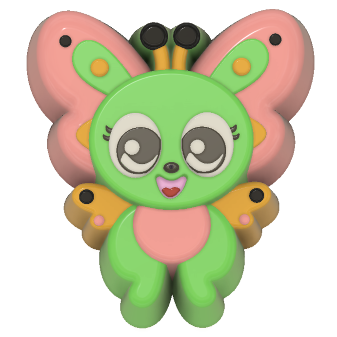Kawaii Butterfly Collection STL