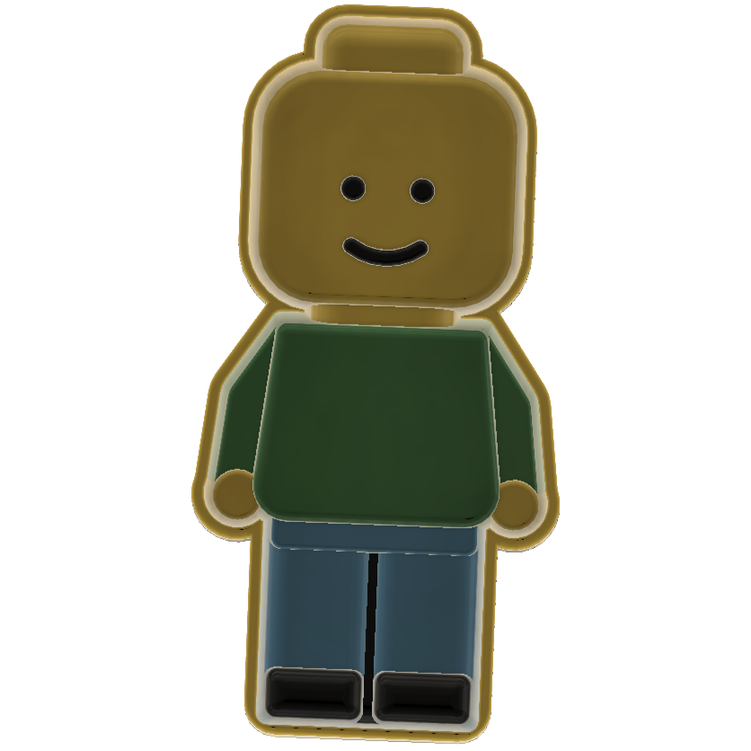 Brick Guy Mould STL