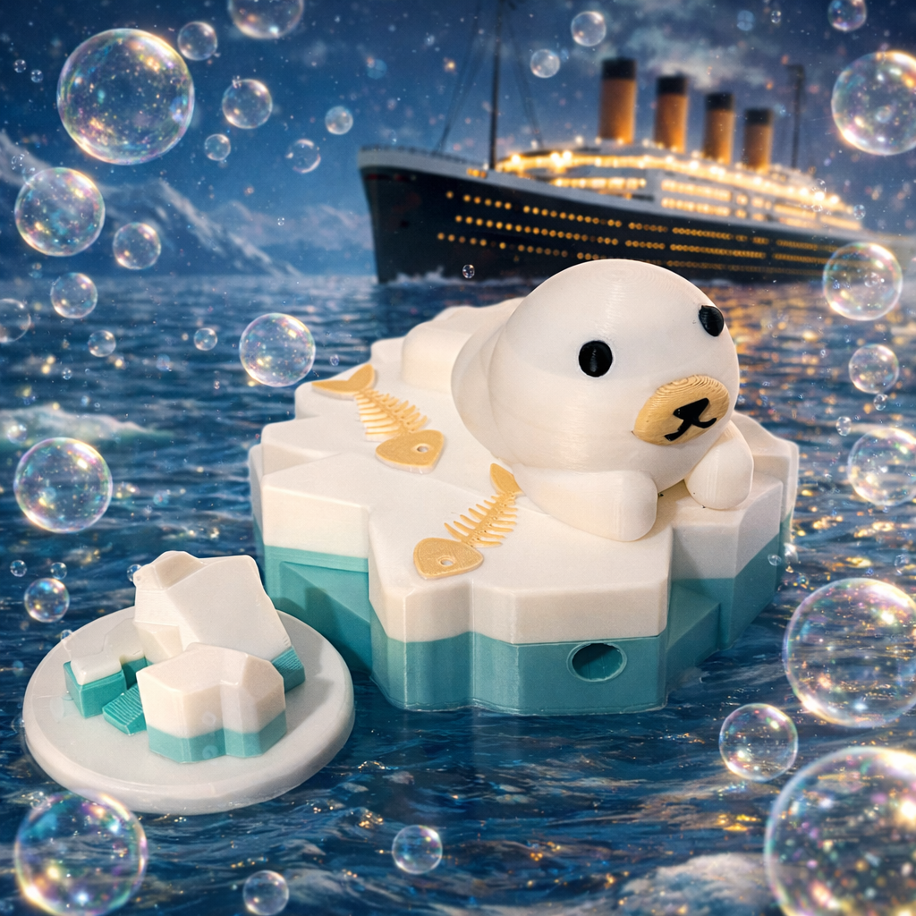 Sammy Seal for Bath Bombs, Crumble or Mini Bombs