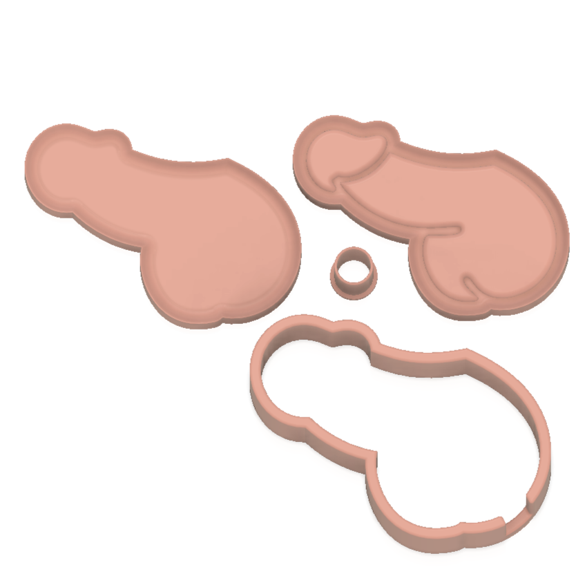 3 Piece Bubble Wand Moulds