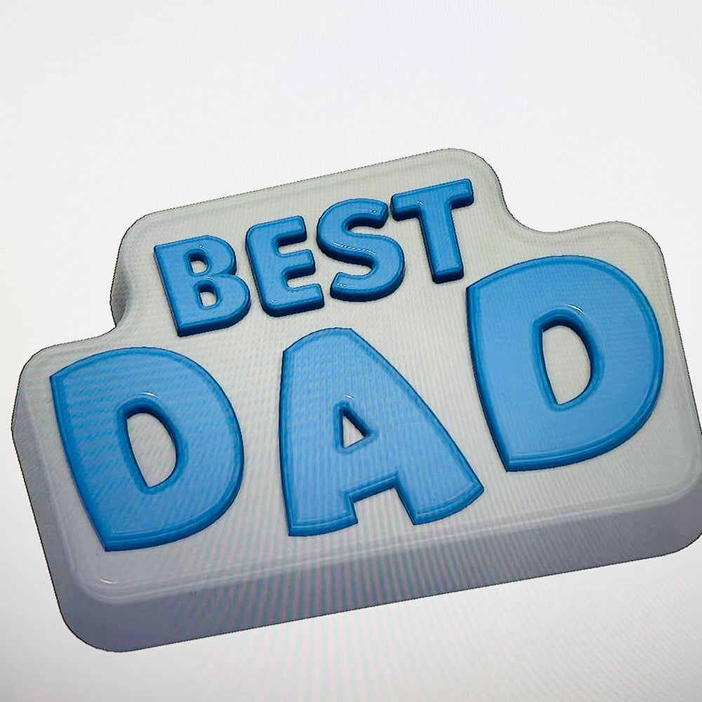 Best Dad NEW (Vacuum Form Mould)❤️
