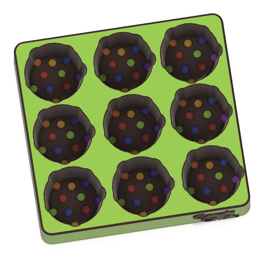 Candy Crush Confetti Moulds and Plungers (Sold as a complete set) OR (SOLD Separately)