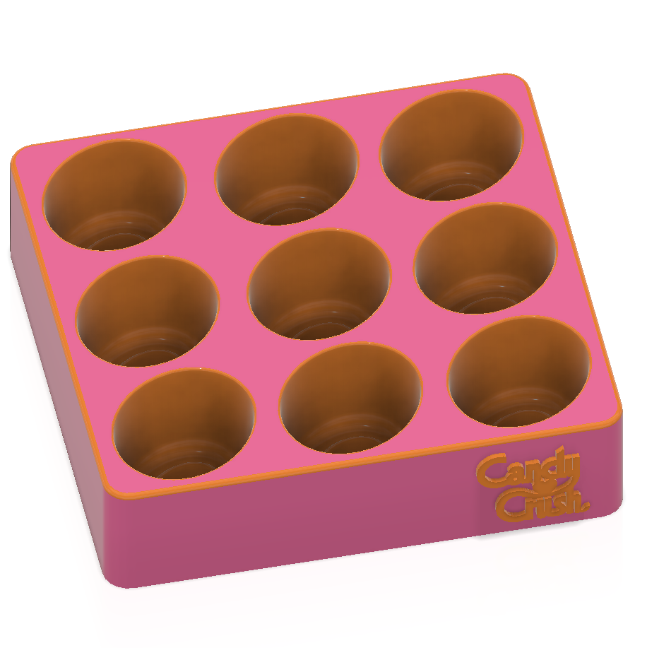 Candy Crush Confetti Moulds and Plungers (Sold as a complete set) OR (SOLD Separately)