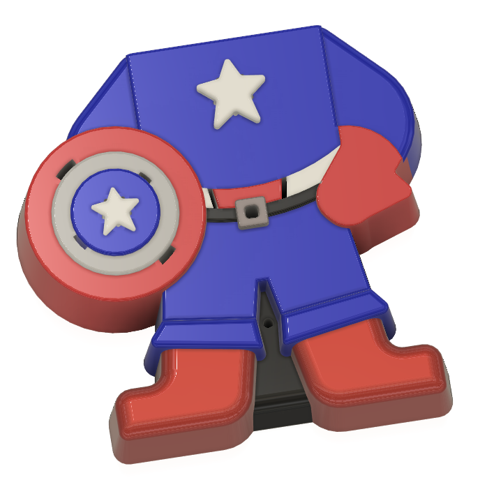 Capt A & Lil Capt A (Vacuum Form Mould)