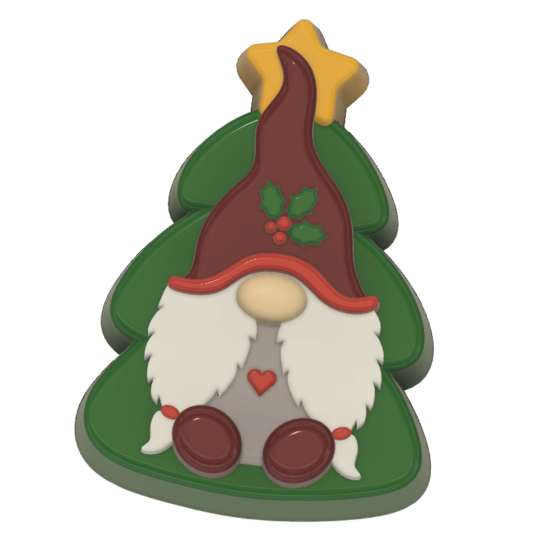 Xmas 22 Gnome (Vacuum Form Mould)
