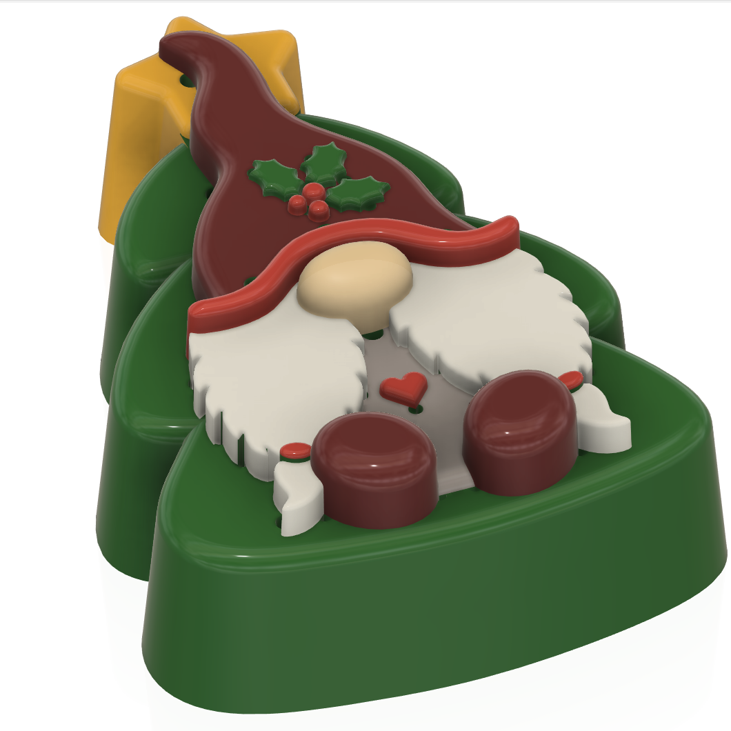 Xmas 22 Gnome (Vacuum Form Mould)