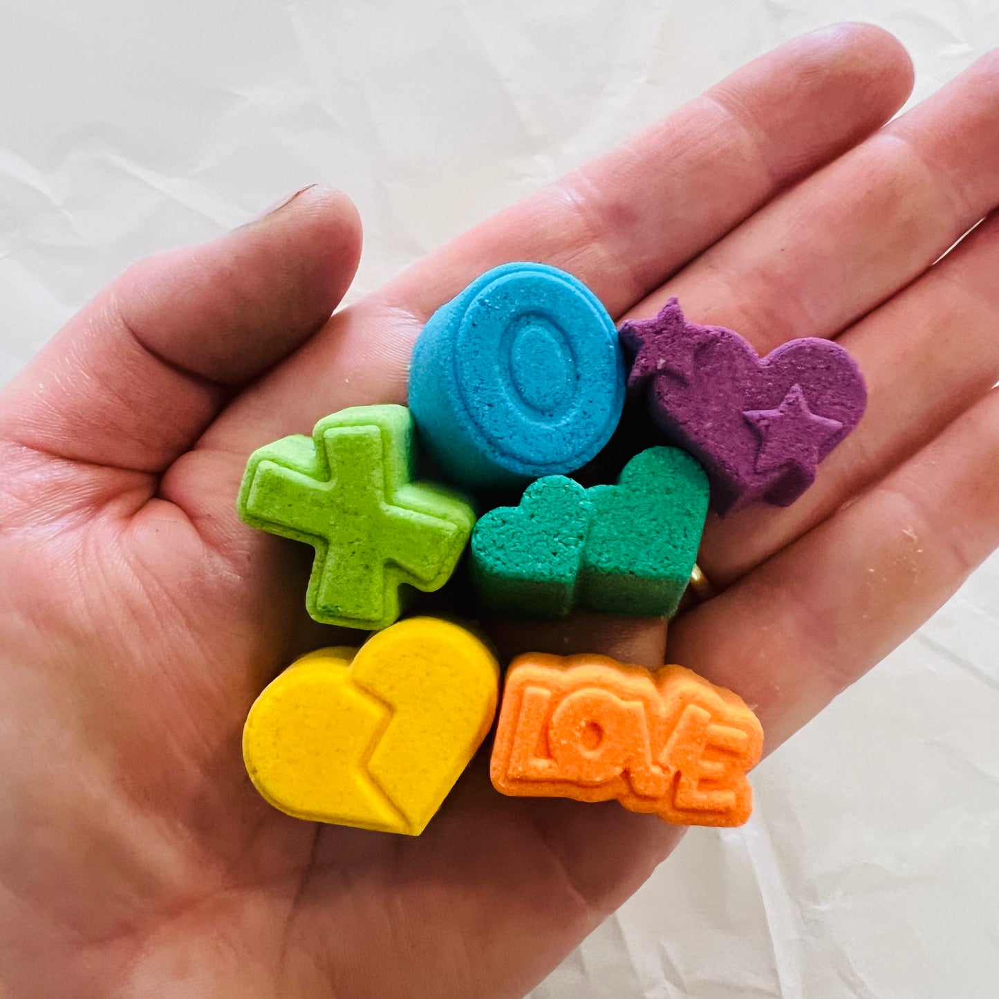 Valentines Confetti Moulds and Plungers (Sold as a complete set) OR (SOLD Separately)