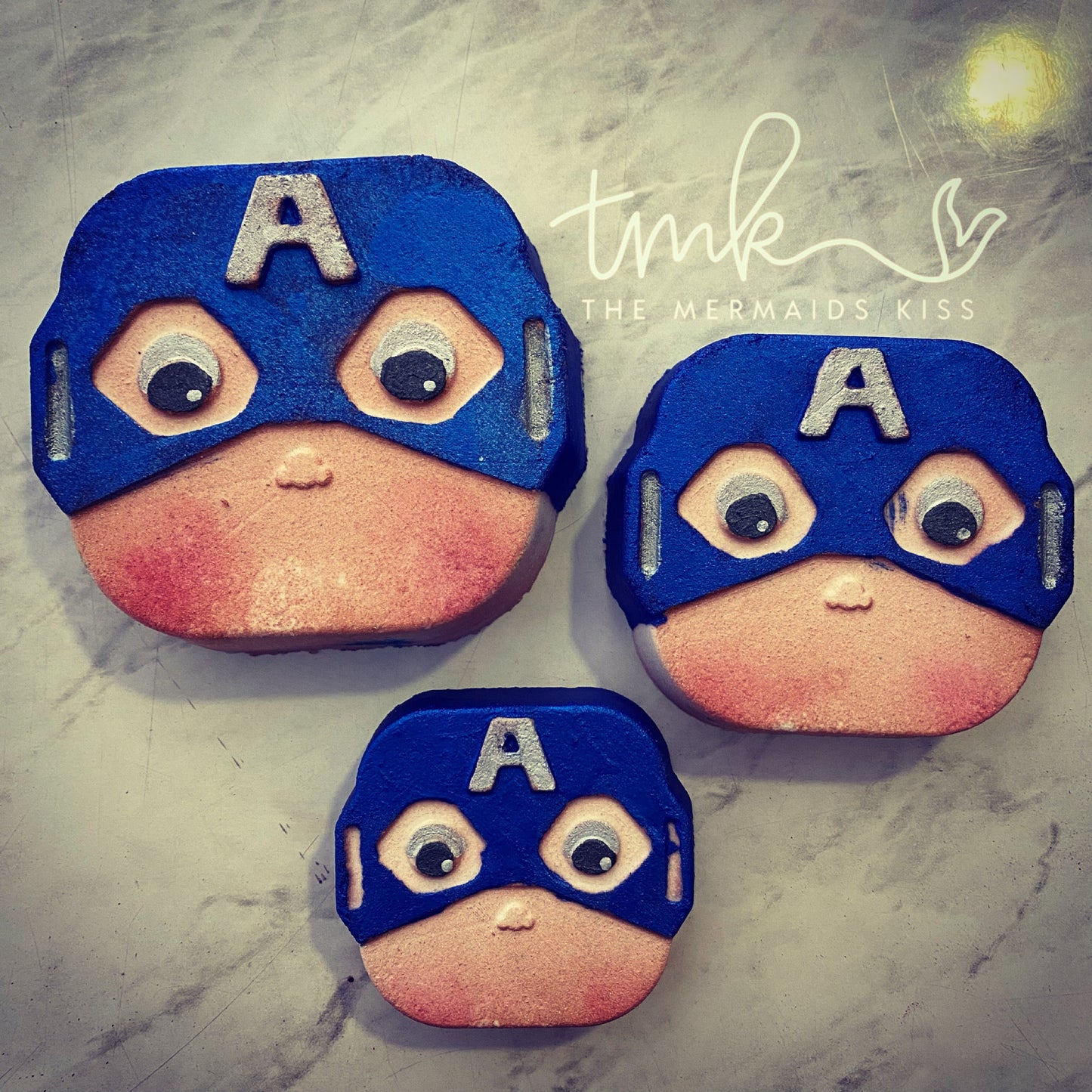 Cute Capt Head and Body (3D Printed)