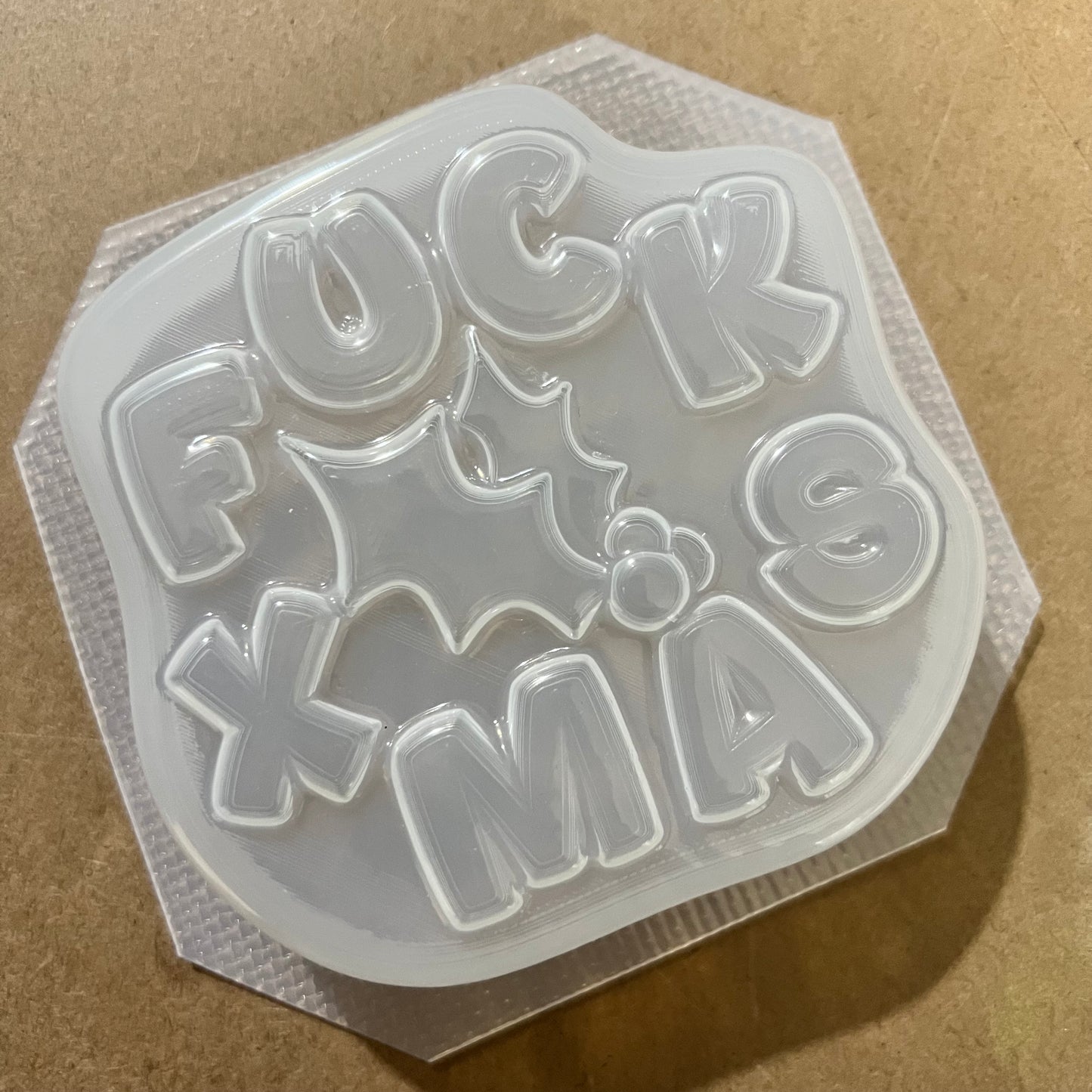 F*ck Xmas (Vacuum Form Mould)❤️