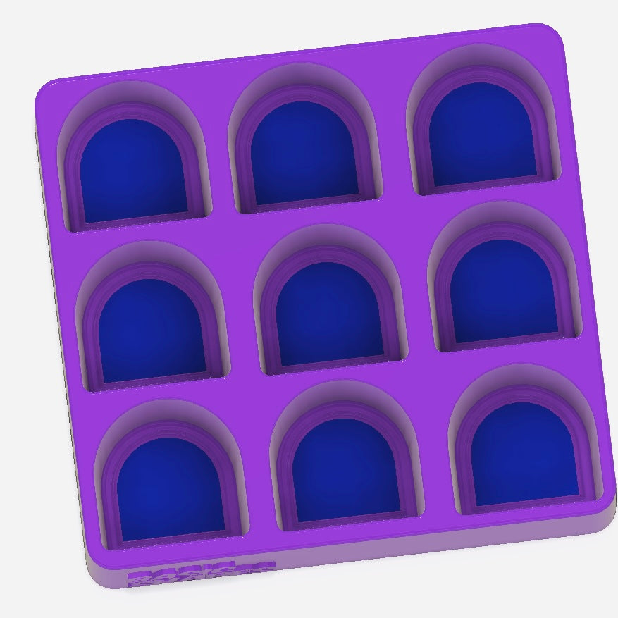 Basic Shapes Confetti Moulds and Plungers (Sold as a complete set) OR (SOLD Separately)