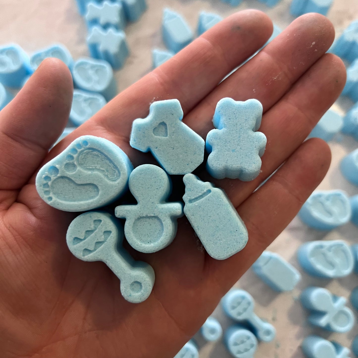 Baby Shower Confetti Moulds and Plungers (Sold as a complete set) OR (SOLD Separately)