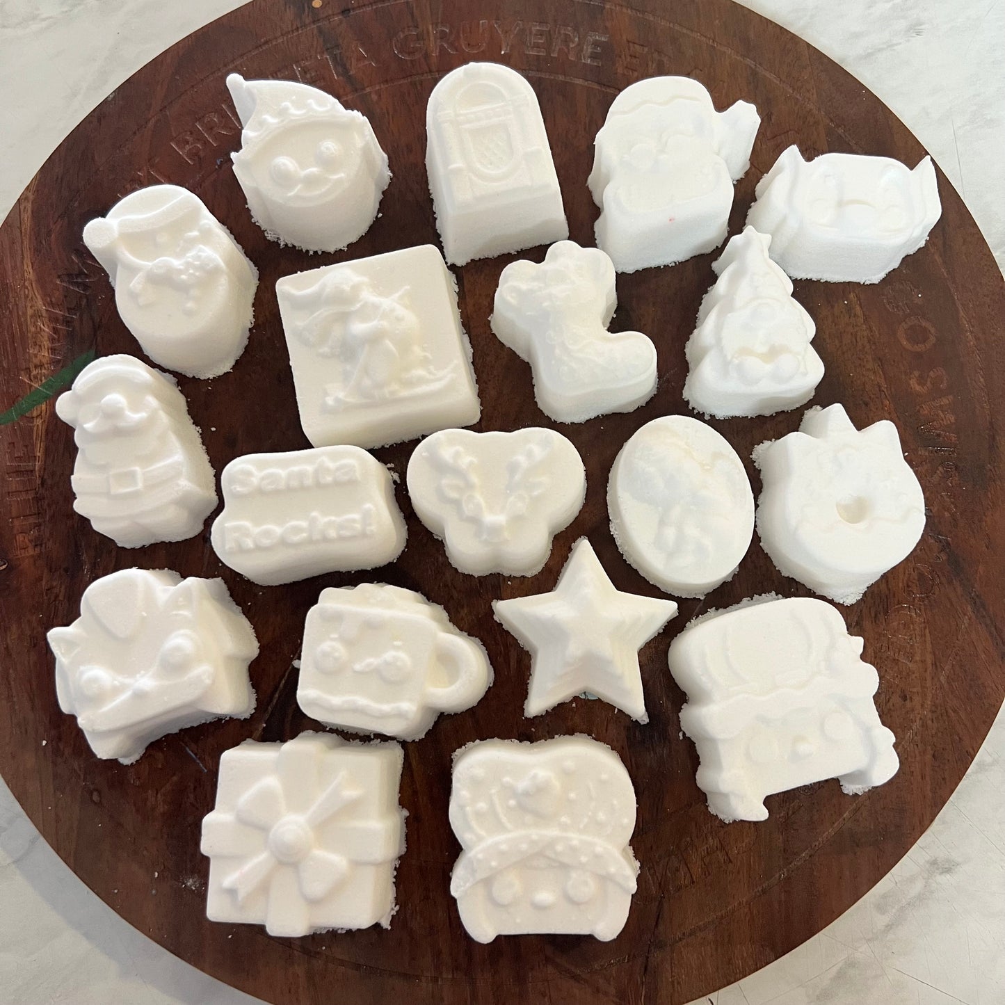 Micro Advent Calendar Moulds 50mm widest or longest X 30mm deep