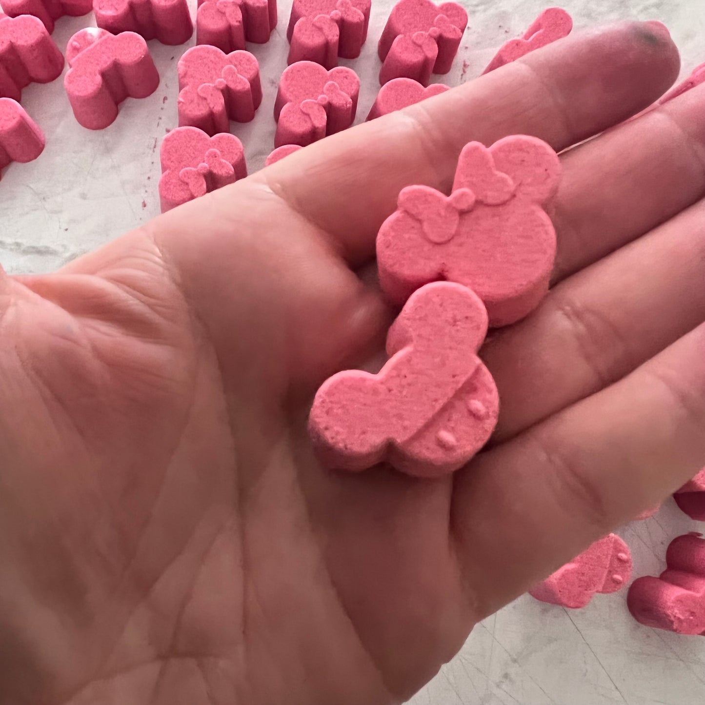 Mick and Minnie Confetti Moulds and Plungers (Sold Separately)