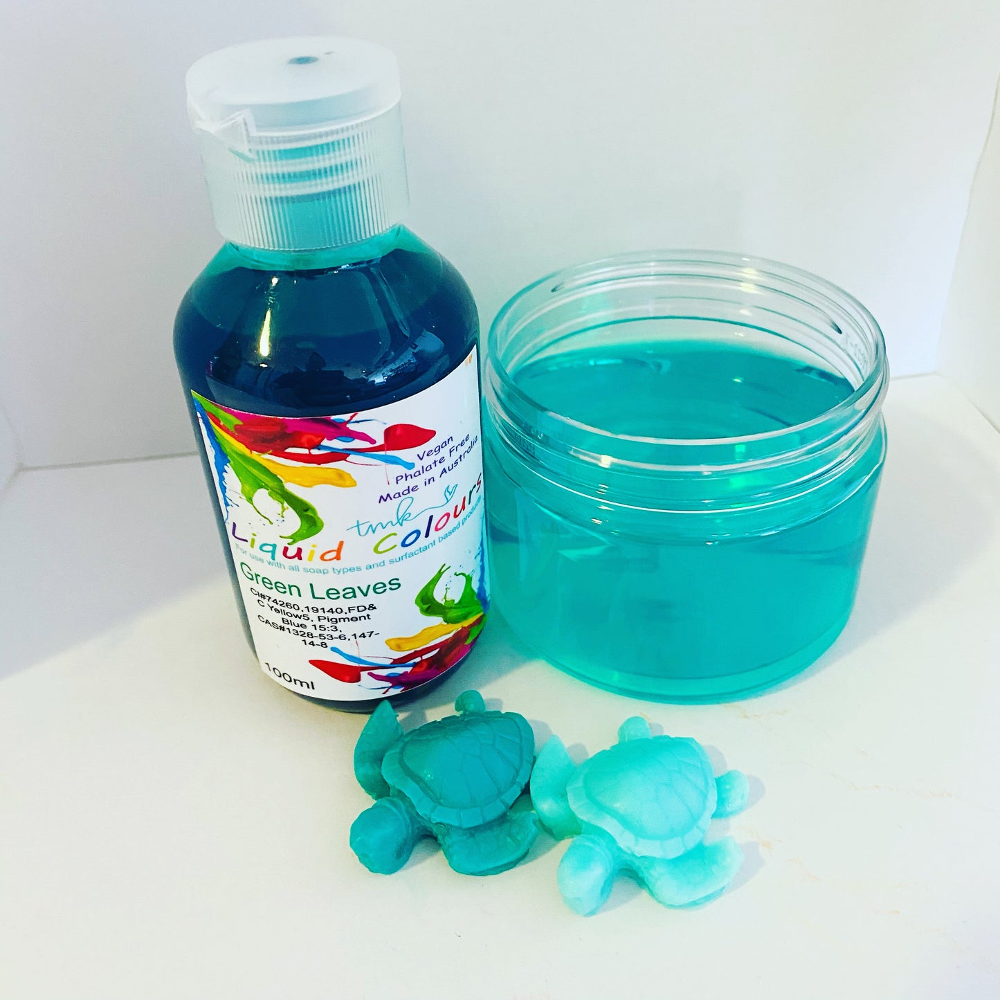 TMK Liquid Colourants for Soaps of all kinds and Soap Crayons 100ml