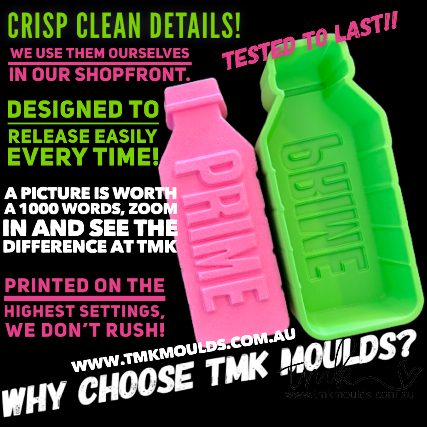 All the Hype! Prime Drink NEW (Hybrid 3D Form Mould)❤️